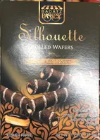 Silhouette Mini Eclair Creme Lined Wafer Rolls