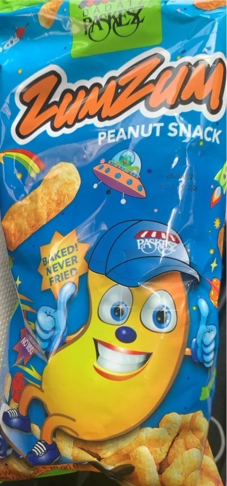 Paskez 3.5 Oz Zum Zum Peanut Snack Soon