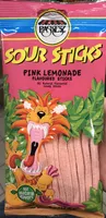 Sour Sticks, Pink Lemonade Flavored