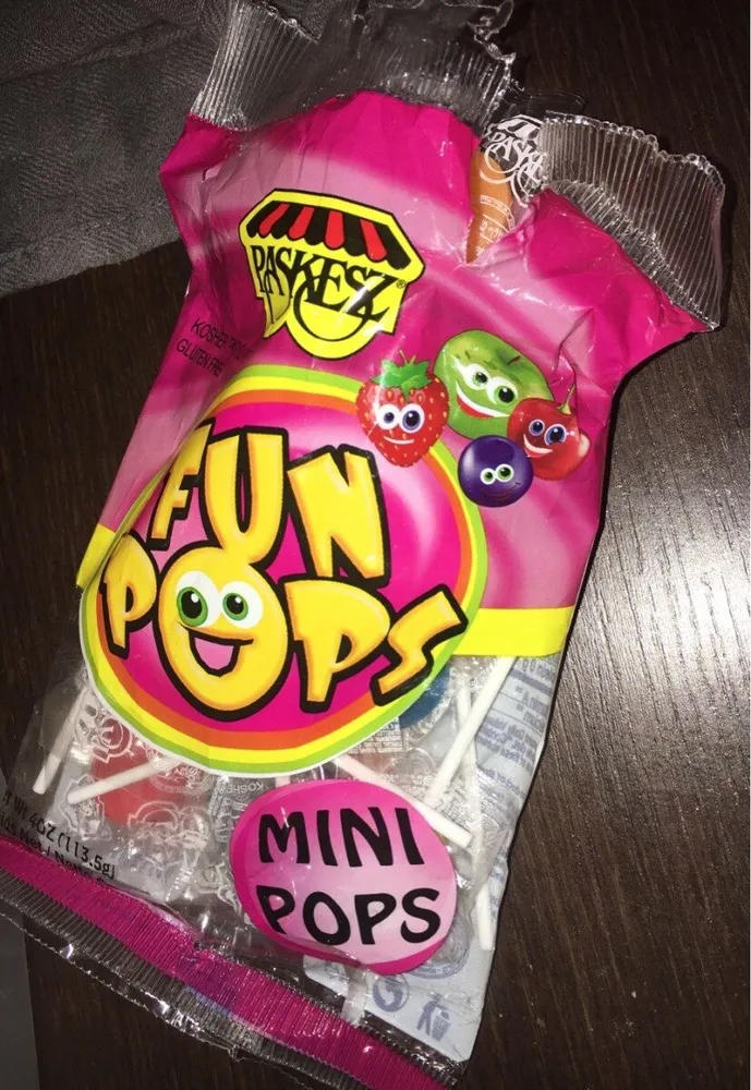 Sucettes fun pops
