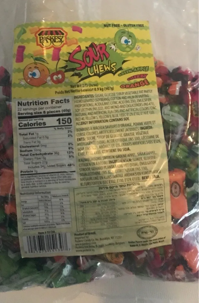 SOUR CHEWS