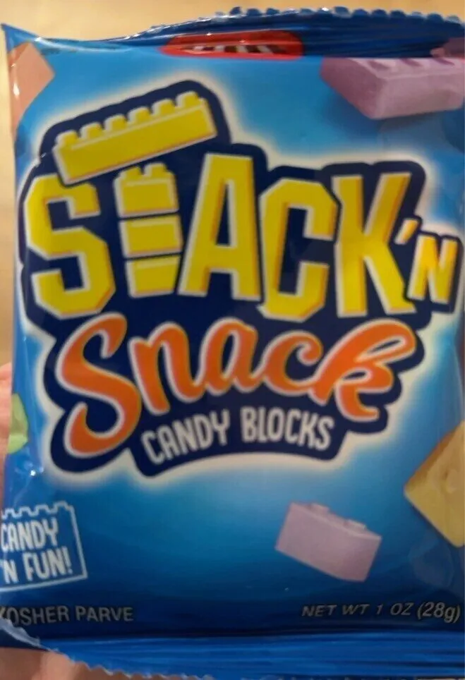 Snack candy blocks