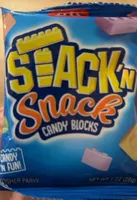 Snack candy blocks