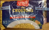 Mini Croutons Soup Mandel