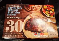 British pork shoulder with a smokey BBQ sauce