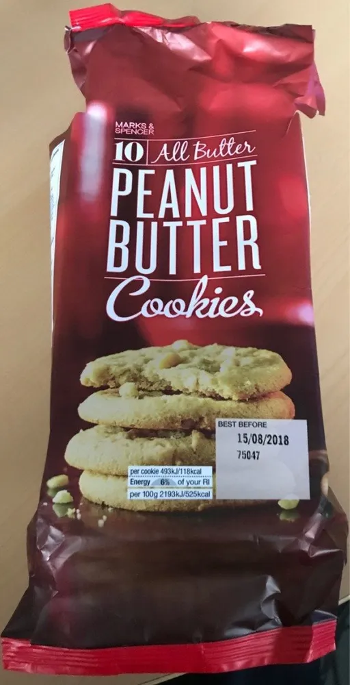 Cookie peanut butter