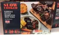 Kansas beef ribs
