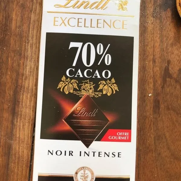 Noir intense 70% cacao