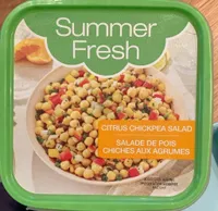 Salade de pouds chiches aux agrumes