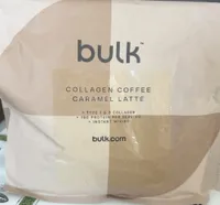 Collagen coffe caramel latte