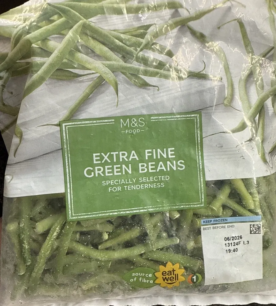 Extra fine green beans
