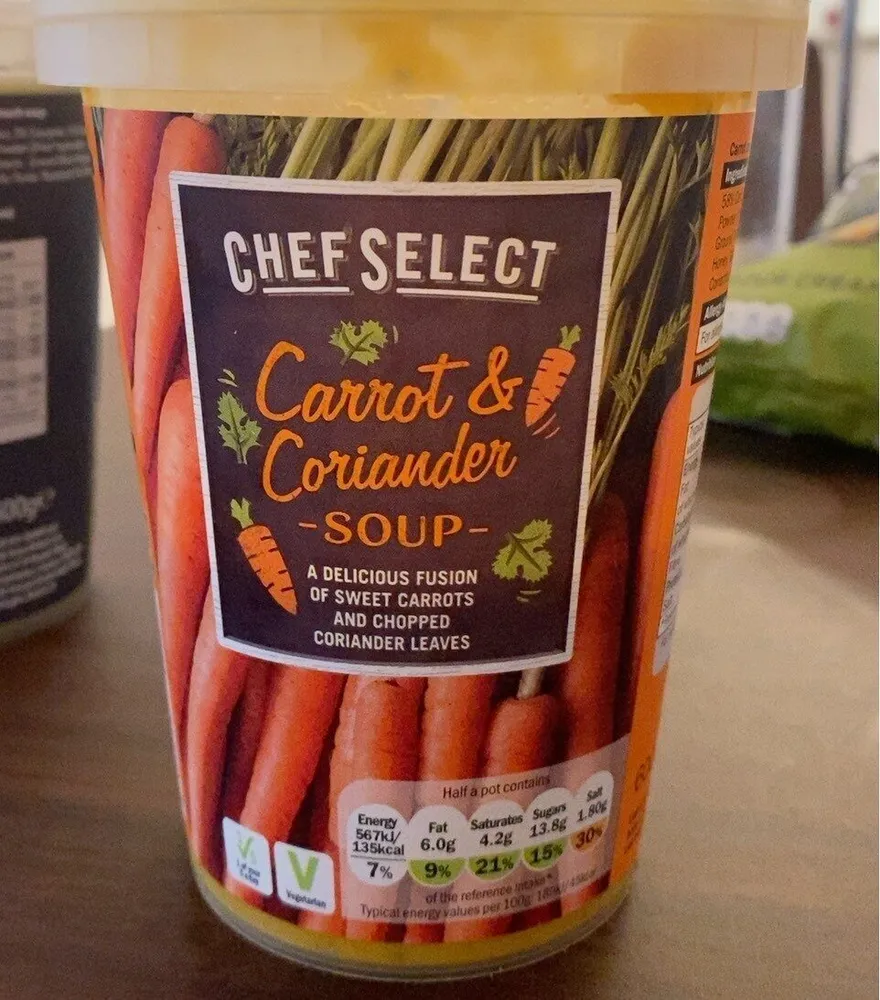 Carrot & Coriander soup