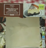 Triple chocolaté cheese cake