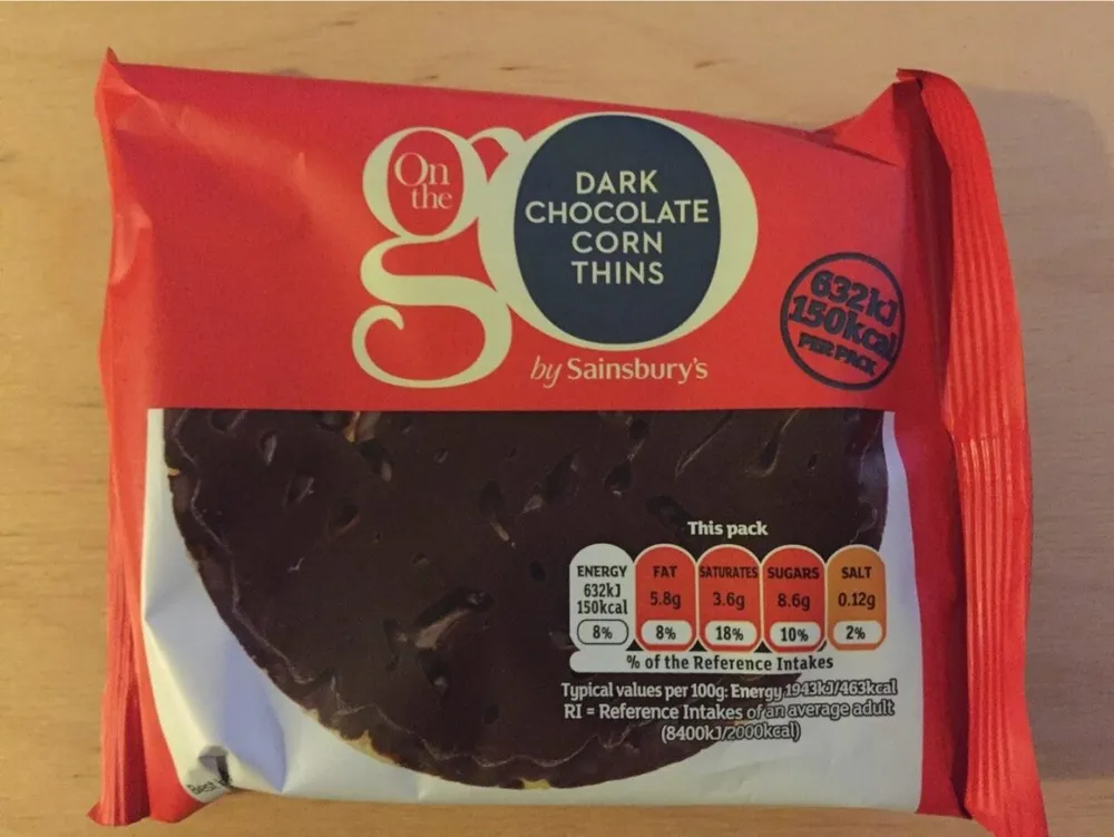 Dark Chocolate Corn Thins