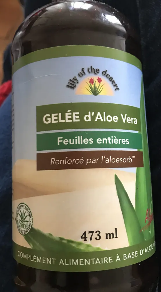 Gelée D'Aloe Vera - 473 ML - Lily of the Desert