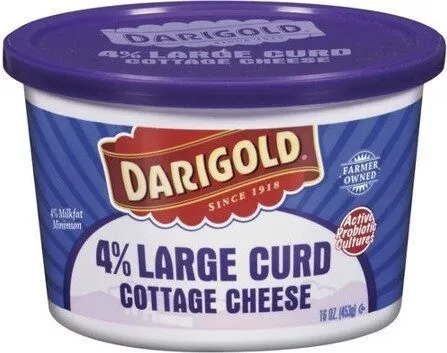 Large Curd Cottage Cheese 4% Milkfat
