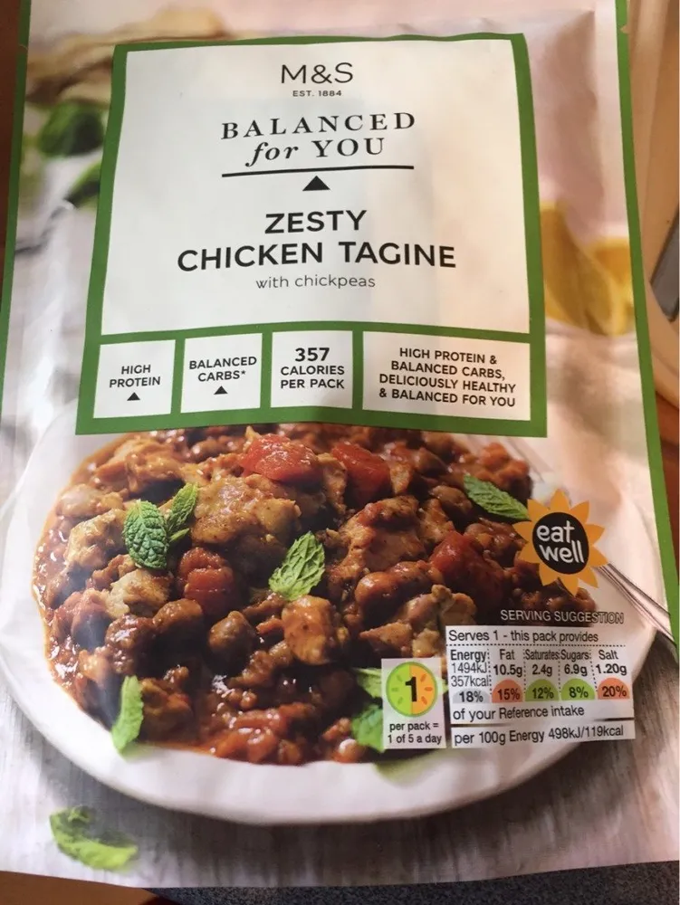 Zesty chicken tagine