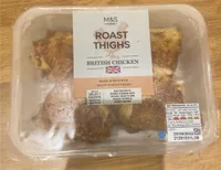 Roasted British Chicken Thighs