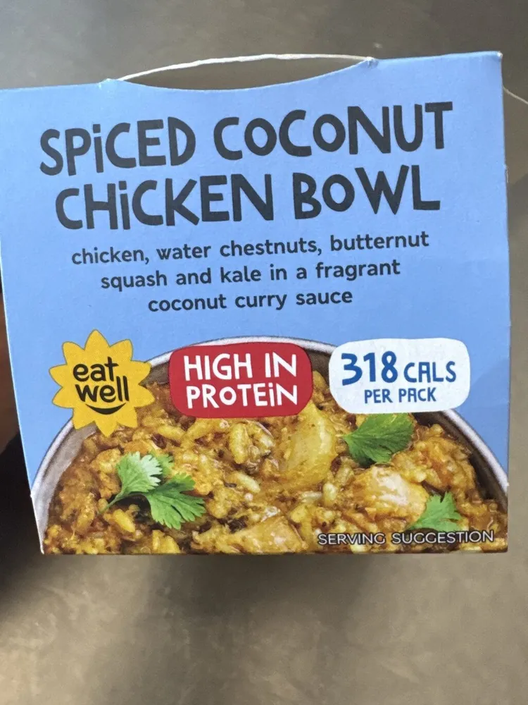 Coconut chicken bowl