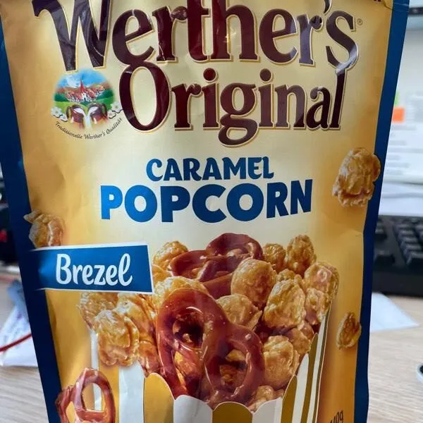 Caramel Popcorn Brezel