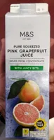 Pure Squeezed Pink Grapefruit Juice