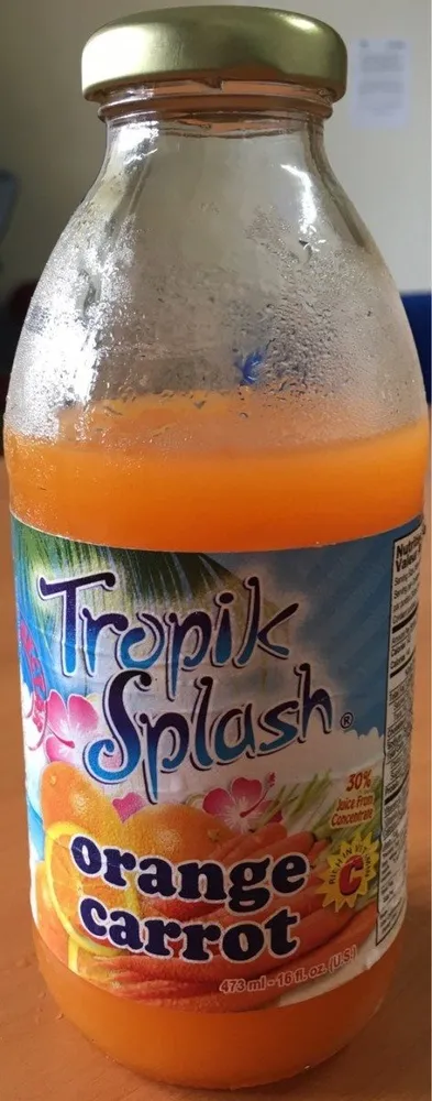 Tropik splash - orange carrot