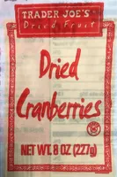Sweetened Dried Cranberries