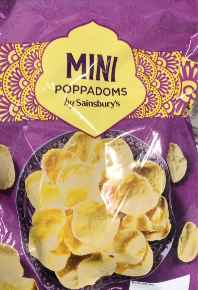 Mini popadoms