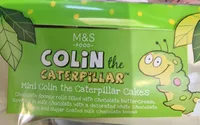Mini Colin the Caterpillar Cakes