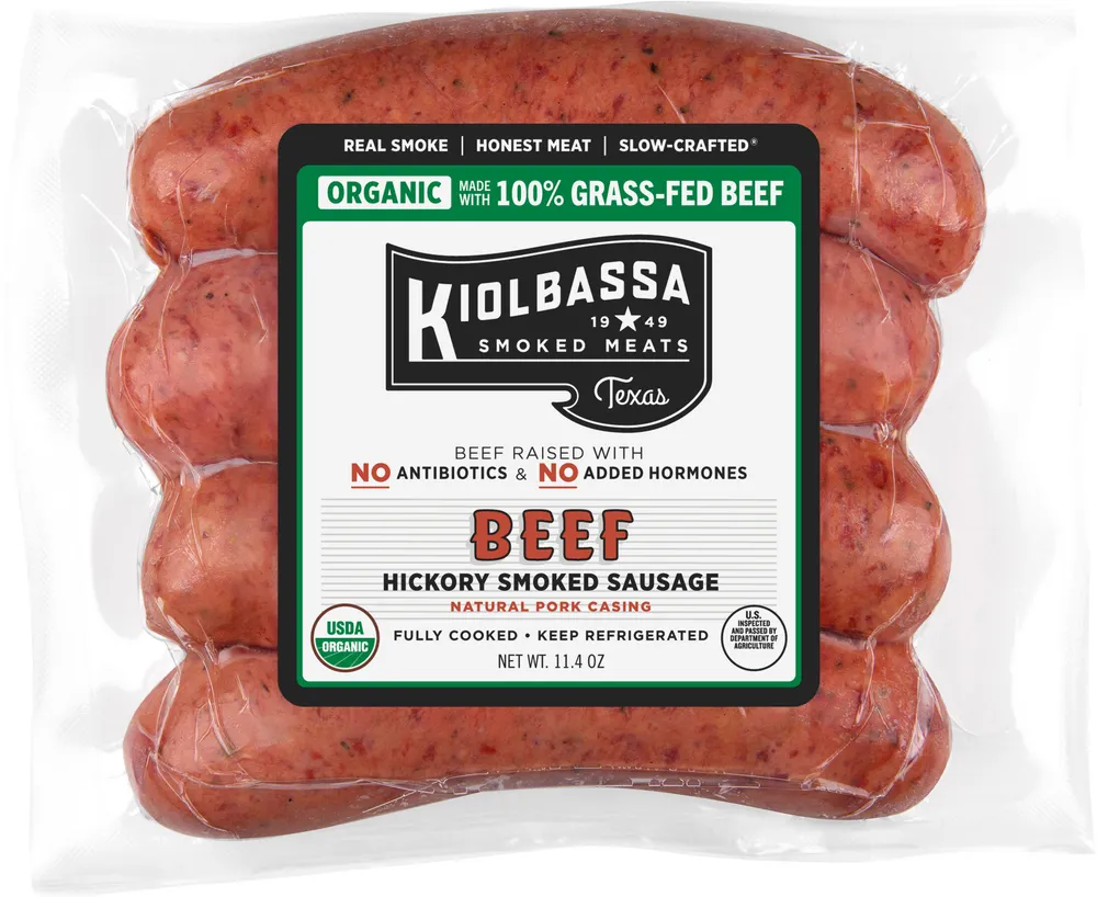 BEEF HICKORY SMOKED SAUSAGE