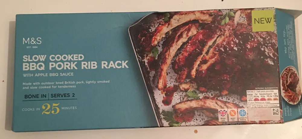 BBQ Pork Rib Rack