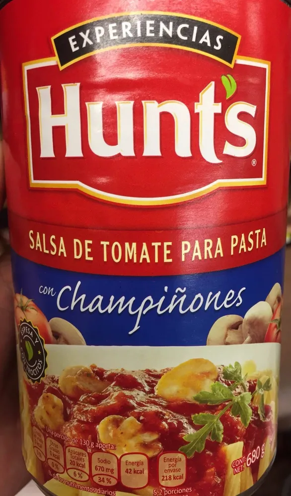 SALSA DE TOMATE CON CHAMPIÑONES
