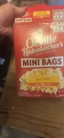 MINI BAGS BUTTER GOURMET POPPING CORN