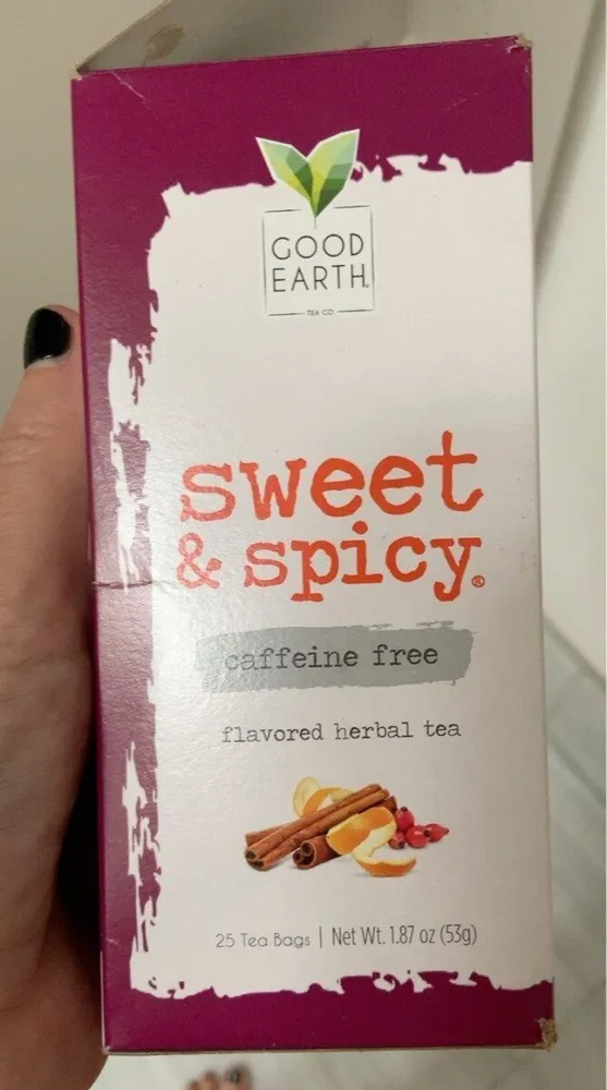 Sweet & spicy tea