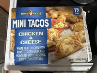 Mini Tacos Chicken & Cheese