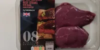 21 DAY MATURED BEEF STEAKS WITH BLACK GARLIC MELTS