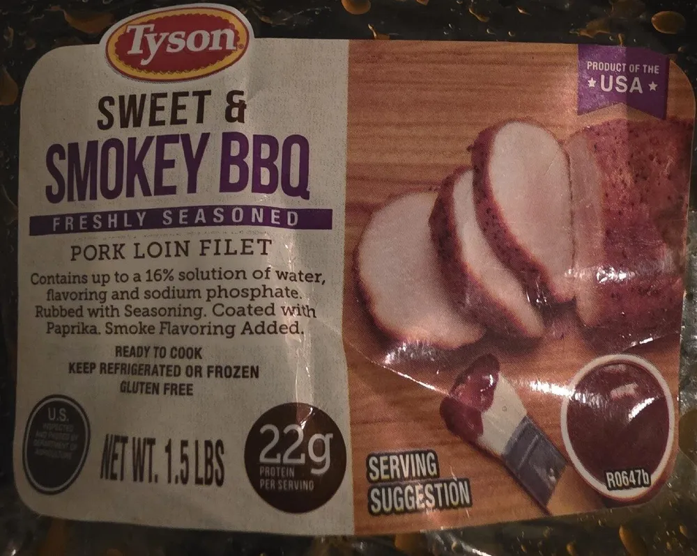 Sweet & Smoky BBQ Pork Loin Filet