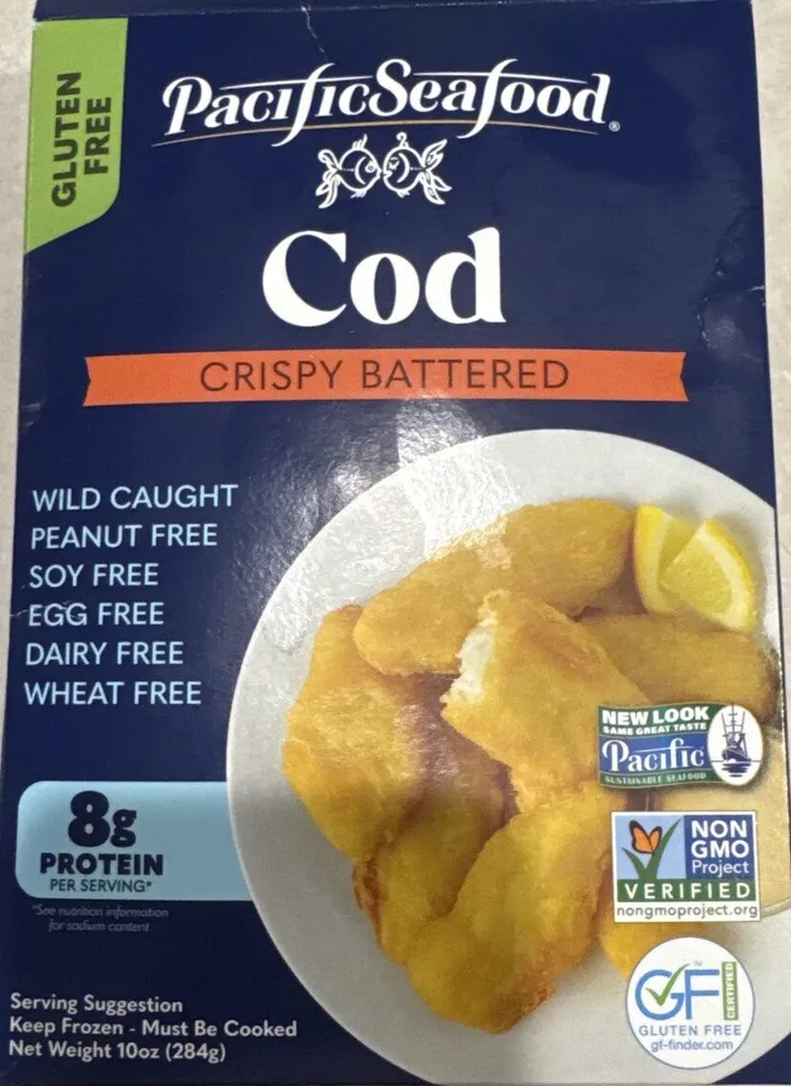 Battered Cod Gluten Free