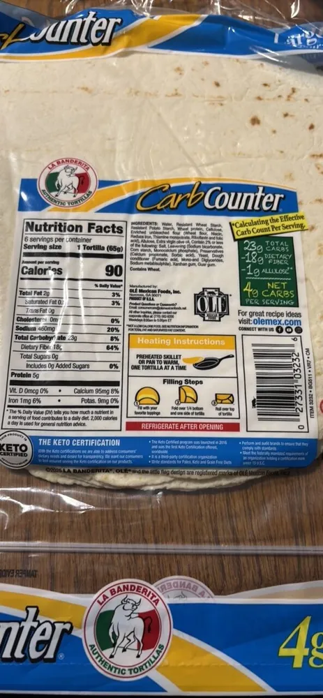 Flour Tortillas