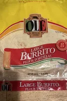 Large Burrito Flour Tortillas