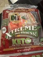 Keto High Fiber Carb Friendly Tortilla Wraps