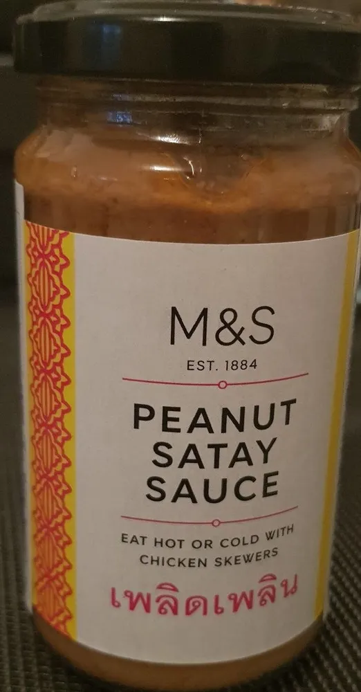 Peanut satay sauce