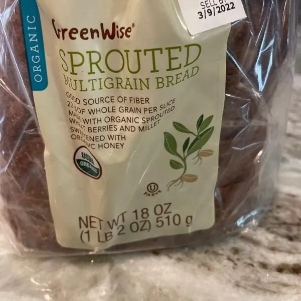 Sprouted bread