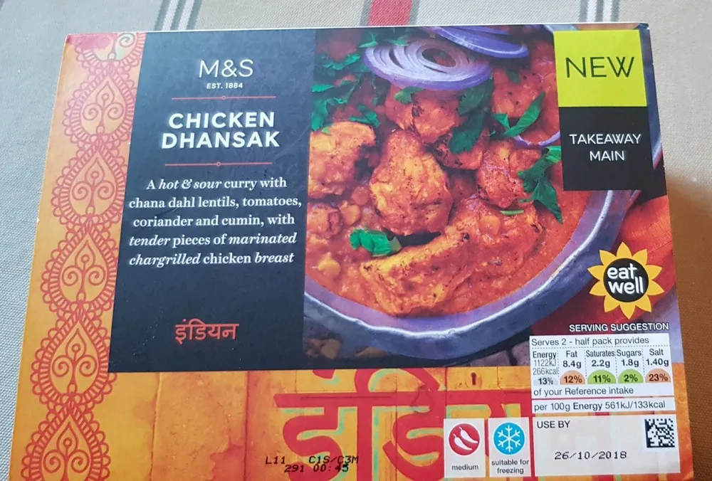 Chicken Dhansak