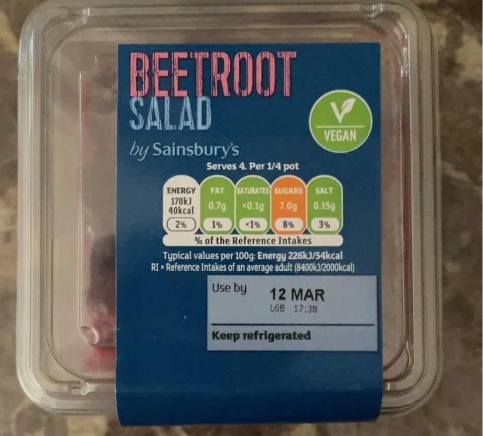 Beetroot salad