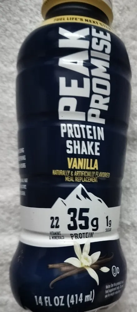 Peak Promise Protein Shake