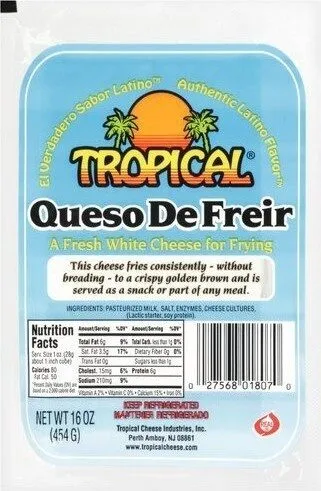 A Fresh White Cheese For Frying