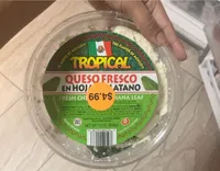 Queso Fresco Fresh Cheese In Banana Leaf