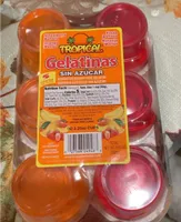 Gelatinas SIN AZÚCAR Assorted Sugar Free Flavors Sabores Surtidos Sin Azúcar