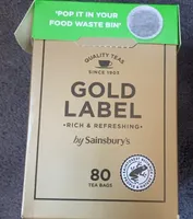 Gold Label Black Tea Bags